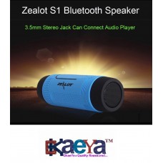 OkaeYa Zealot S1 Bluetooth Speaker 3.5mm stereo jack can connect Audio Player